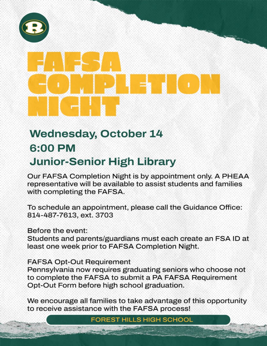 fafsa completion night